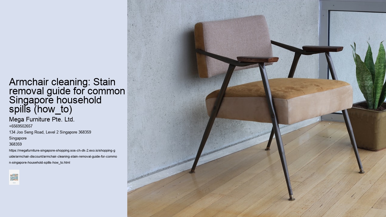 Armchair cleaning: Stain removal guide for common Singapore household spills (how_to)