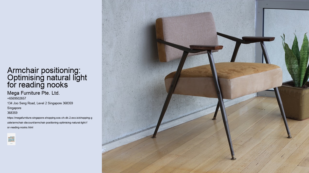 Armchair positioning: Optimising natural light for reading nooks