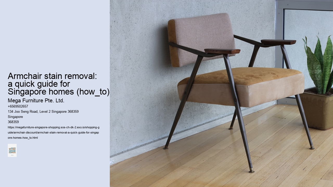 Armchair stain removal: a quick guide for Singapore homes (how_to)