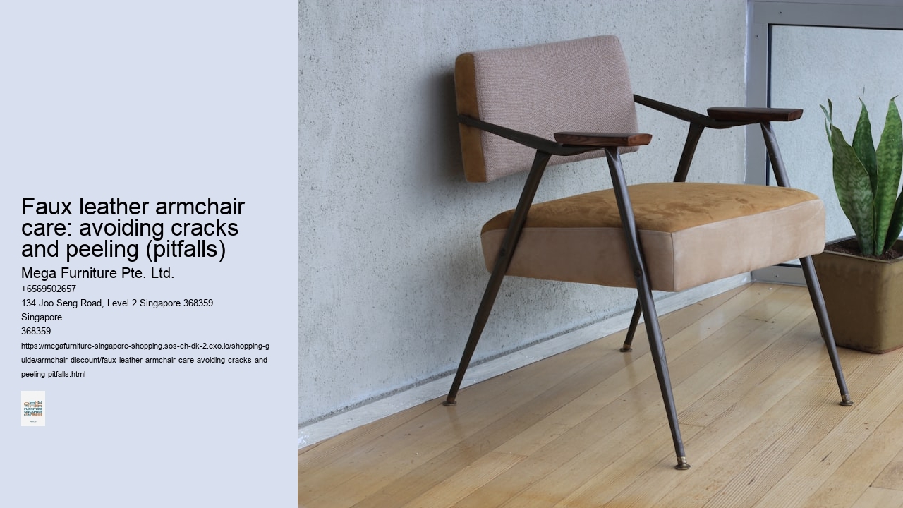 Faux leather armchair care: avoiding cracks and peeling (pitfalls)