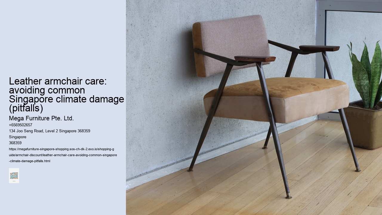 Leather armchair care: avoiding common Singapore climate damage (pitfalls)
