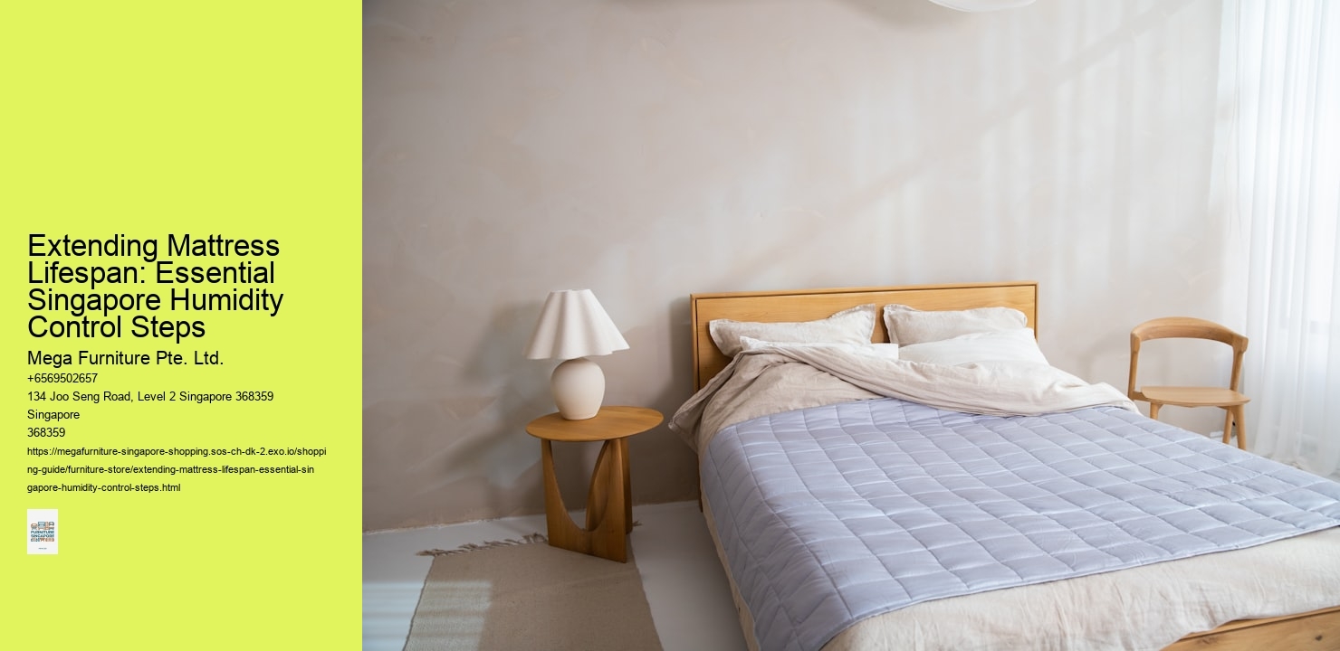 Extending Mattress Lifespan: Essential Singapore Humidity Control Steps