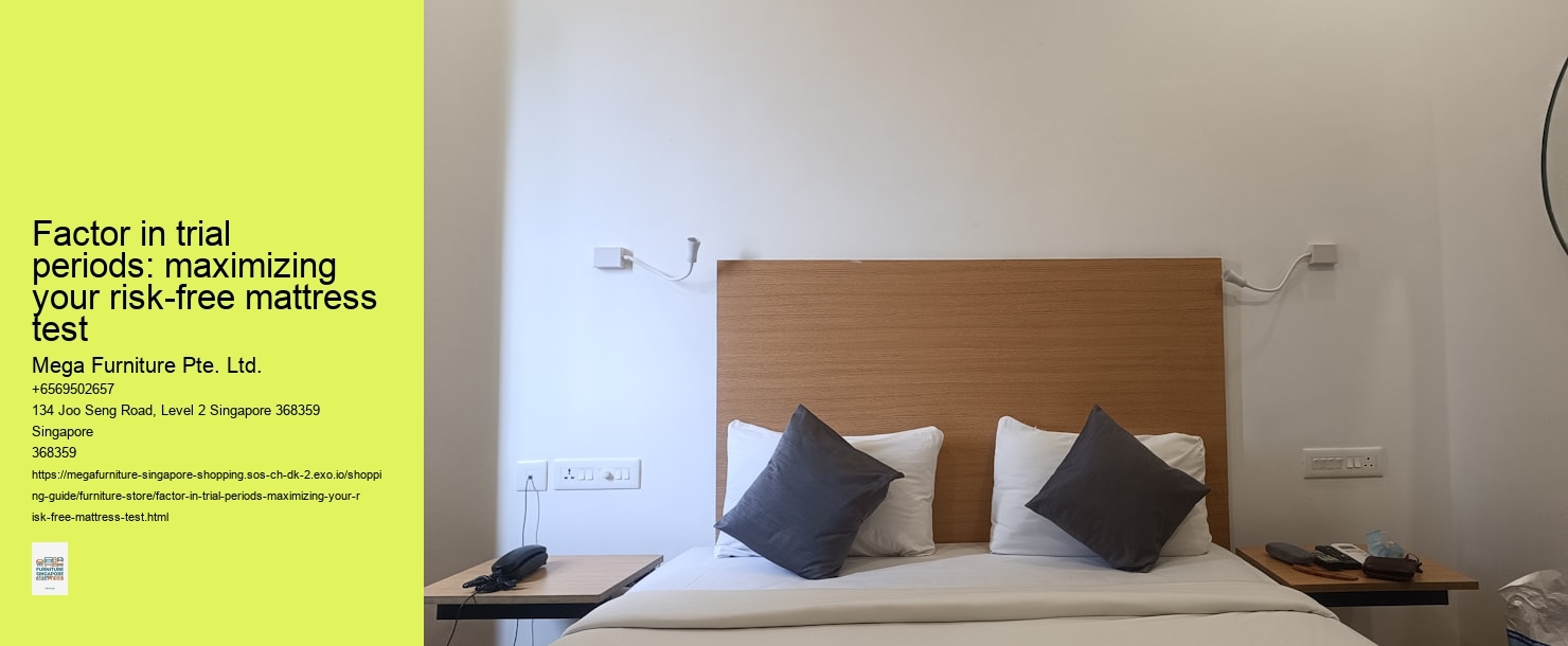 Factor in trial periods: maximizing your risk-free mattress test