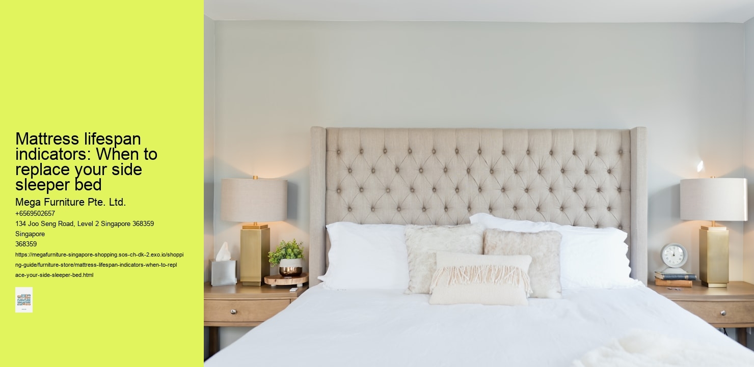 Mattress lifespan indicators: When to replace your side sleeper bed