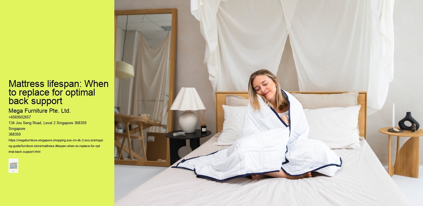 Mattress lifespan: When to replace for optimal back support
