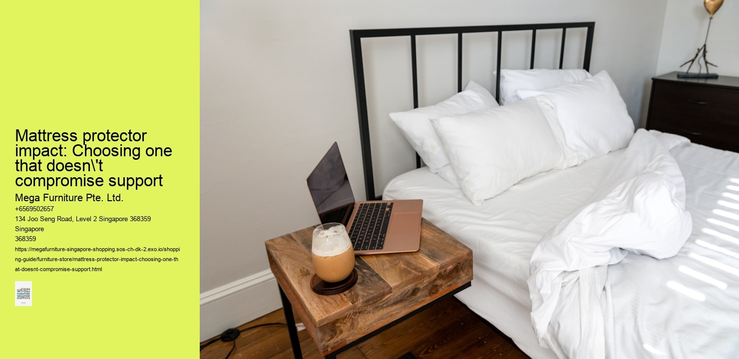 Mattress protector impact: Choosing one that doesn't compromise support