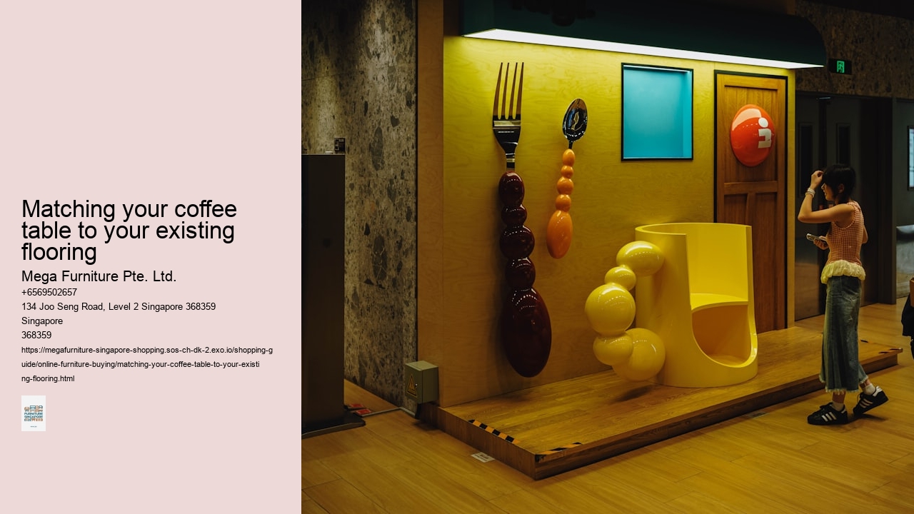 Matching your coffee table to your existing flooring